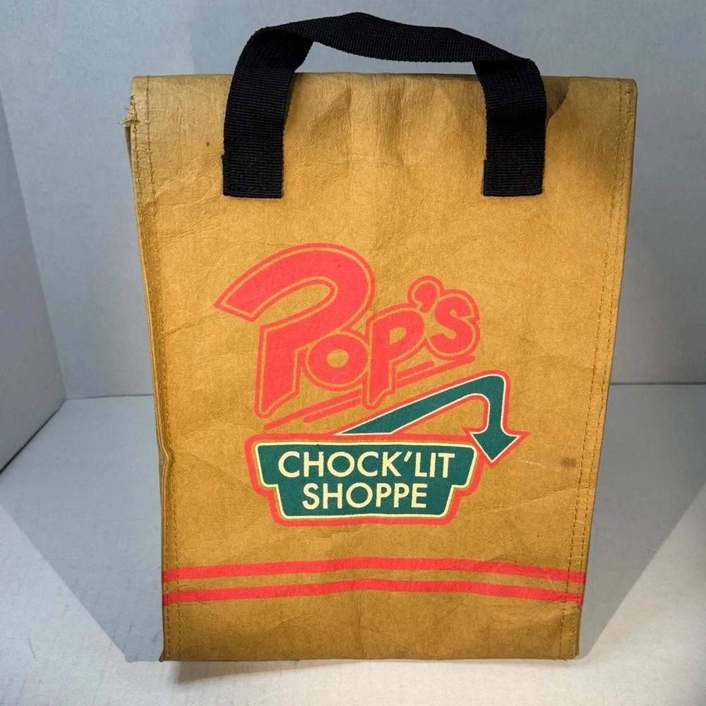 Hot Topic Exclusive Riverdale Pop’s Chock’Lit Shoppe Brown Paper Lunch Bag